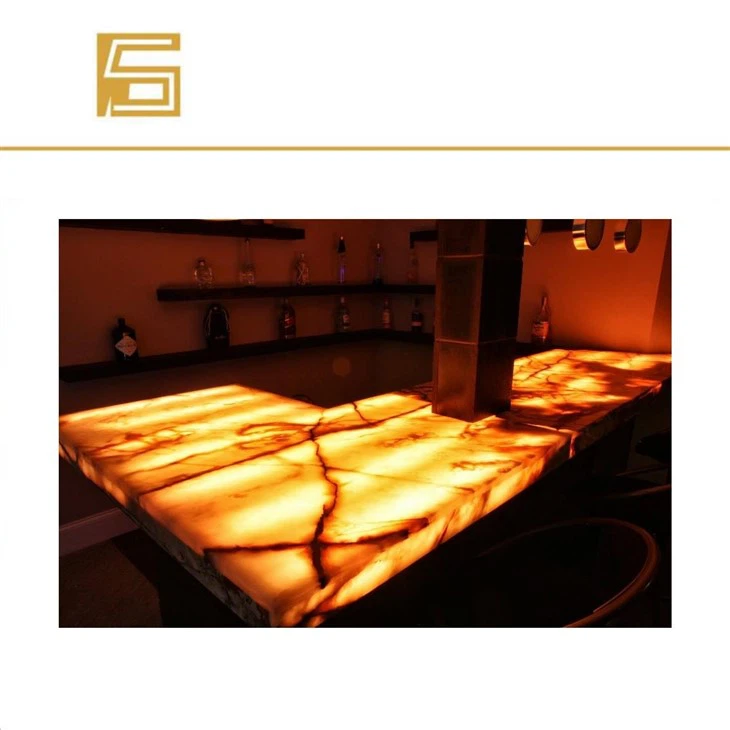 Marble Led Lumi Stone Dining Table