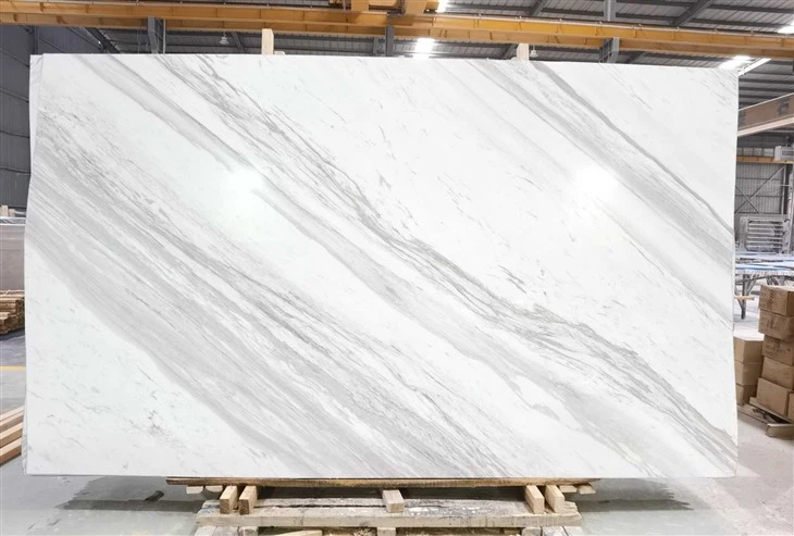 Volakas White Marble Quarry For Villa
