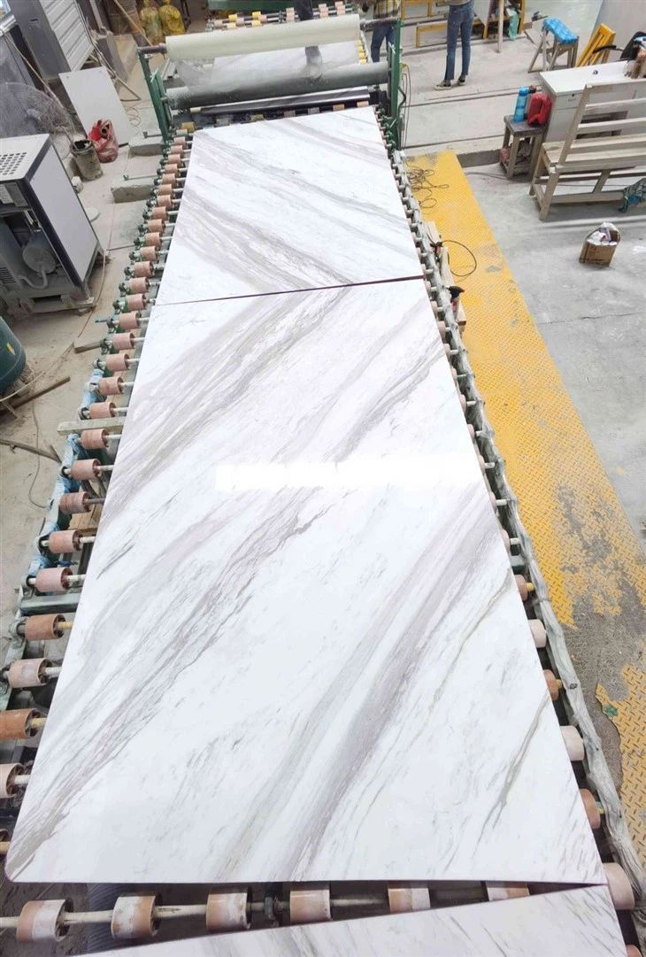 White Volakas Marble Texture For Apartment
